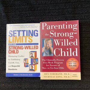 Brand New Parenting the Strong-Willed Child and Setting Limits Books